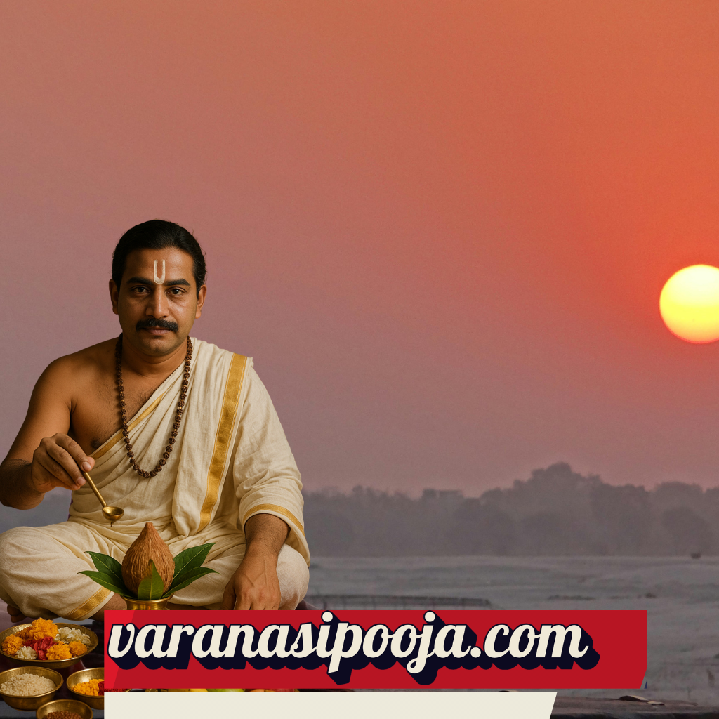 Acharya Ishabha Pandey - Chief Priest Varanasi