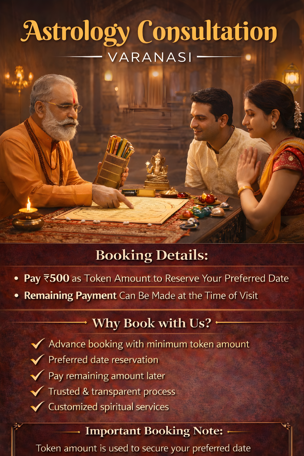 Vedic Astrology Consultation (Booking)