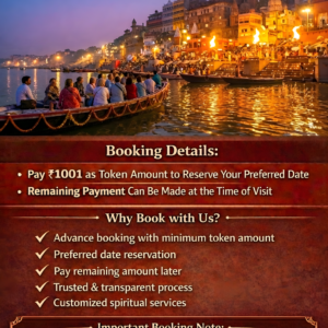 Ganga Aarti Experience (Booking Token)